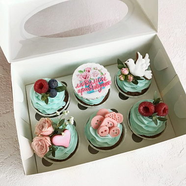 Капкейки "Любимой прабабушке" купить - рязань.сладкоежкин.рф