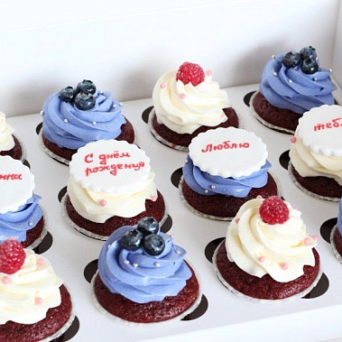 Капкейки "Бусинка" купить - рязань.сладкоежкин.рф